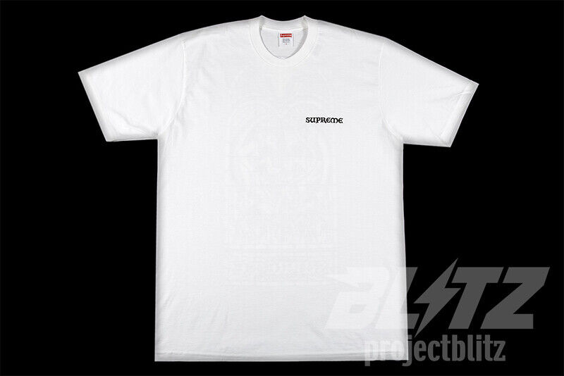 SUPREME WORSHIP TEE WHITE FW23 T-SHIRT