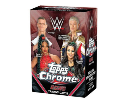2025 Topps Chrome WWE Base Cards & Inserts - You Pick - Complete Your Set