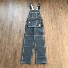 Dickies Dark Wash Overalls Size S Fits 32 OF