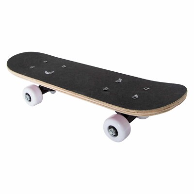 Mini Skateboard 17in Cruiser Skateboard for Beginners Kids Boys and Girls