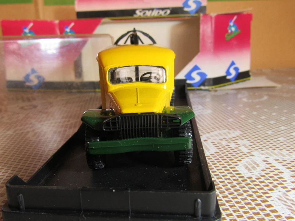 965Z Solido Sixties 4556 France Dodge WC 54 Dépanneuse 1960 Yacco 1:43 Boite - Photo 3/4