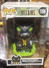 Funko Pop! Vinilo Jumbo 10 pulgadas: Disney - Maléfica Dragón (Jumbo) #1106