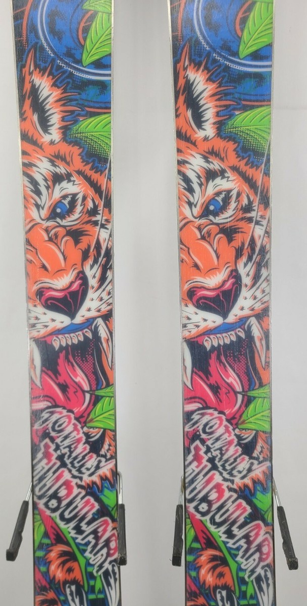 Line Afterbang Ski and Destroy 133cm Skis w/ Salomon C5 Bindings