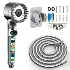 RV Shower Head with Hose and On Off Switch Water Saving and High Pressure Shower