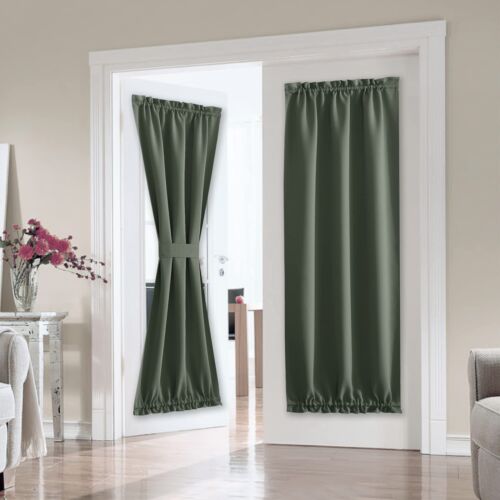 Door Curtains For Doorways Privacy French Door Blinds Curtains Thermal Insulate