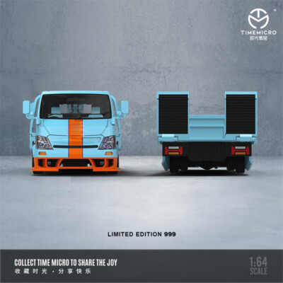 Time Micro 1:64 H300 flatbed transport trailer Diecast Model Car