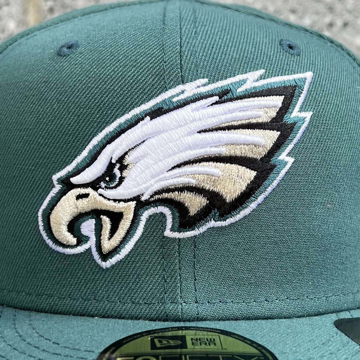 Philadelphia Eagles New Era 59Fifty Sz 7 3/8 Custom Underdog