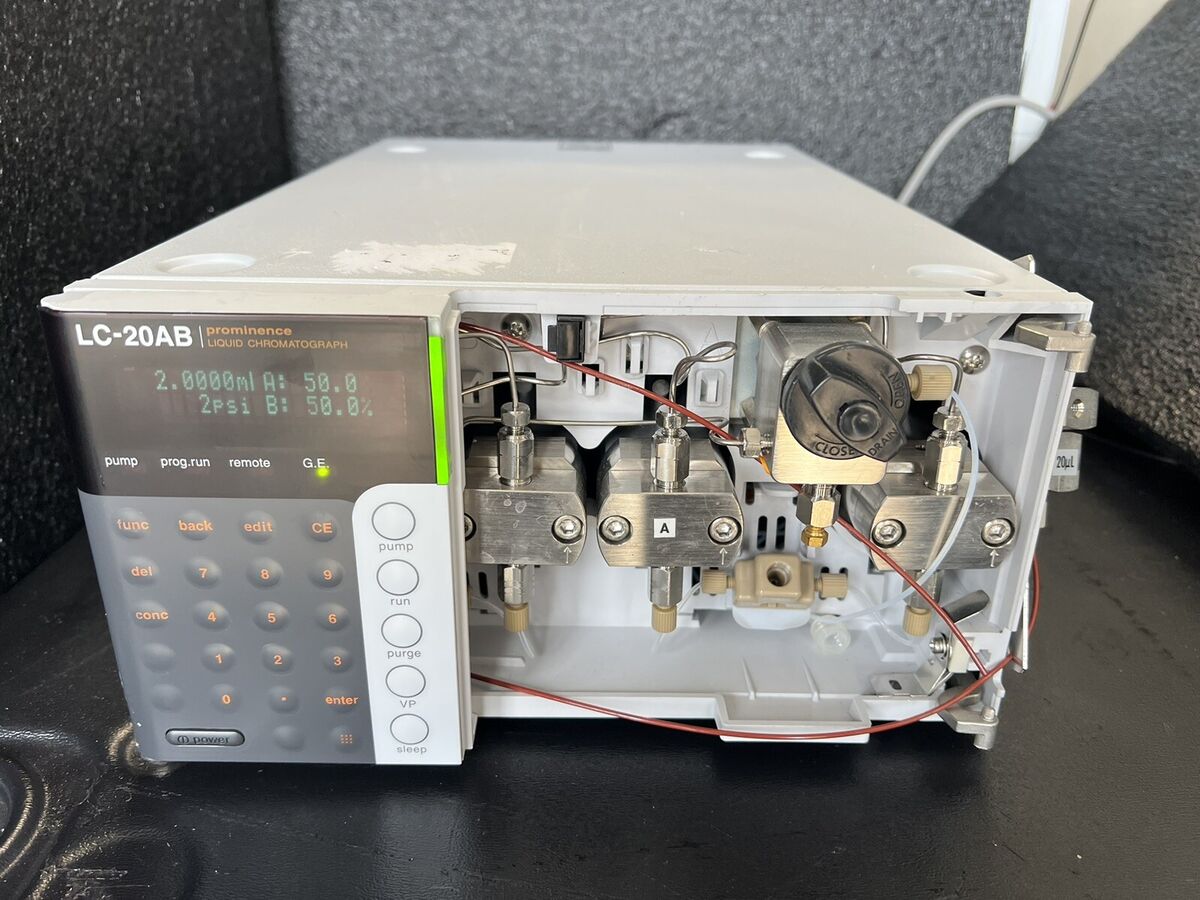 Shimadzu HPLC PUMP LC-20AB with Mixer | eBay Shimadzu HPLC PUMP LC-20AB with Mixer | eBay