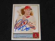 Angels Cardinals Peter Bourjos Autograph 2011 Allen & Ginter Card #101  822