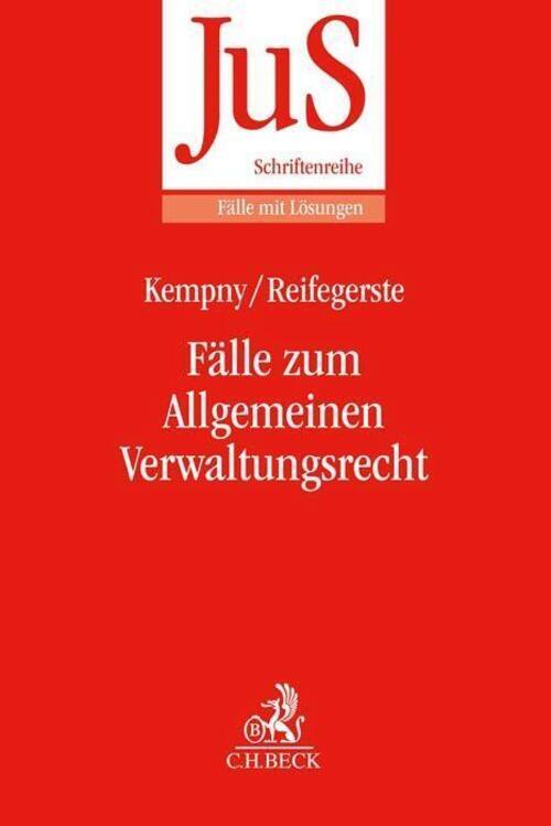 Thumbnail - Fälle Zum Allgemeinen Verwaltungsrecht Simon Kempny (u. A.)