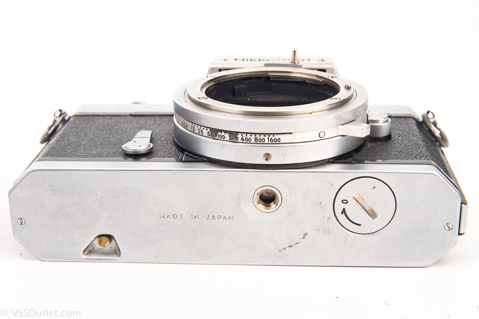 Nikon Nikkormat FTN 35mm SLR Film Camera Body F Mount Vintage AS-IS READ V28 - Image 4 of 4