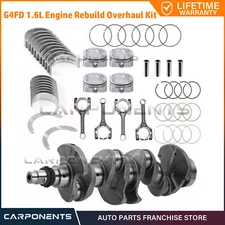 G4FD Crankshaft+Con Rod+Bearing Kit For Hyundai Accent L Hatchback 4-Door 12-17