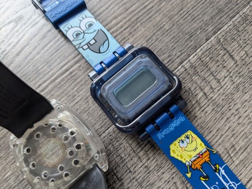 Lot of 2 Vintage Cartoon Watches: The Simpsons 2002 "Family Drive" & SpongeBob - Picture 9 of 10