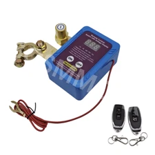 Remote Battery Disconnect Switch Battery Kill Switch 12V 240A for Auto RV ATV