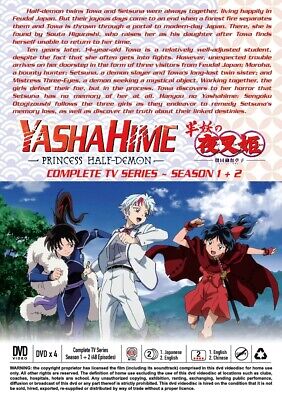 Hanyou no Yashahime Season 1+2 Complete DVD Box Set English Dubbed