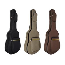 Guitar Gig Bag Water Resistant with Side Handle with Zippered Front Pockets