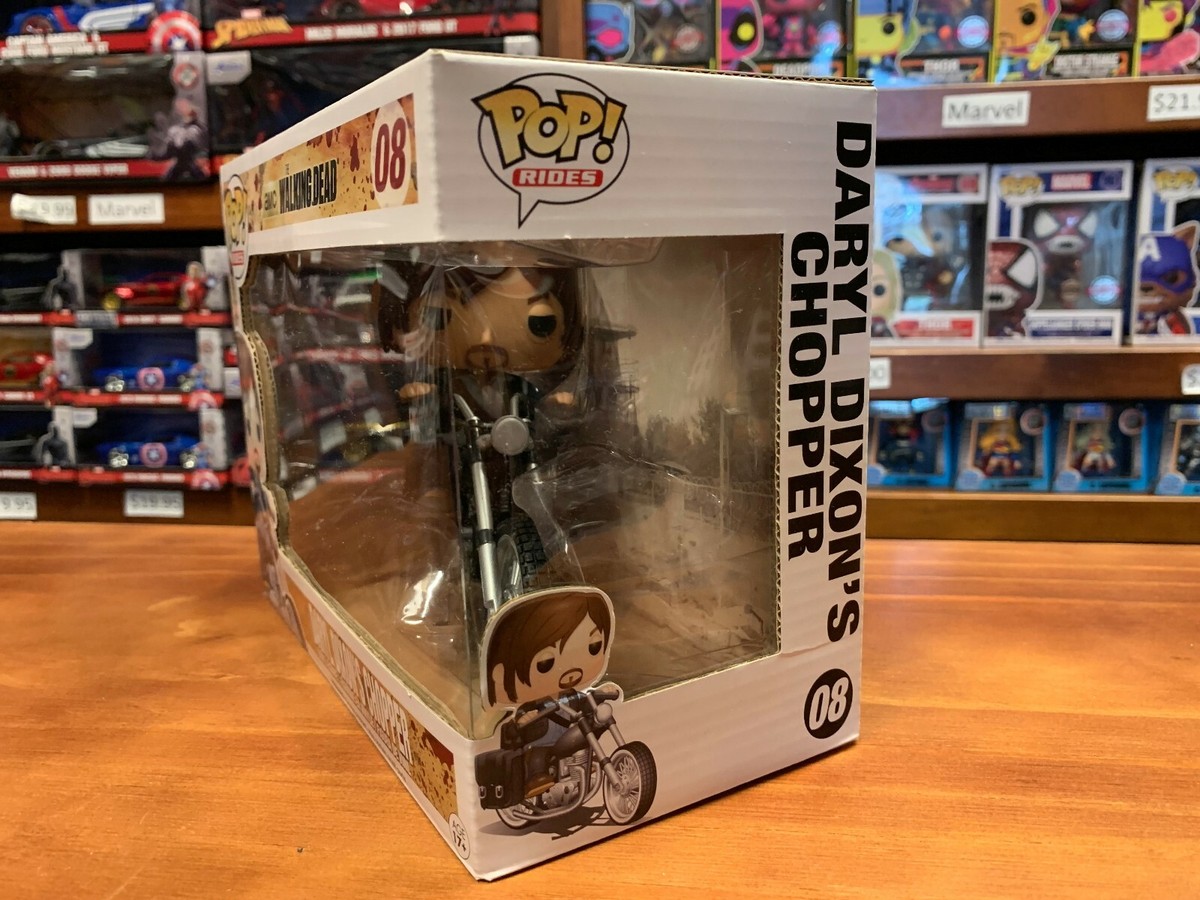 新品未開封 TheWalking Dead ダリル バイク Funko Pop Amazon.com: Funko POP Rides: Walking Dead - Daryl's Bike