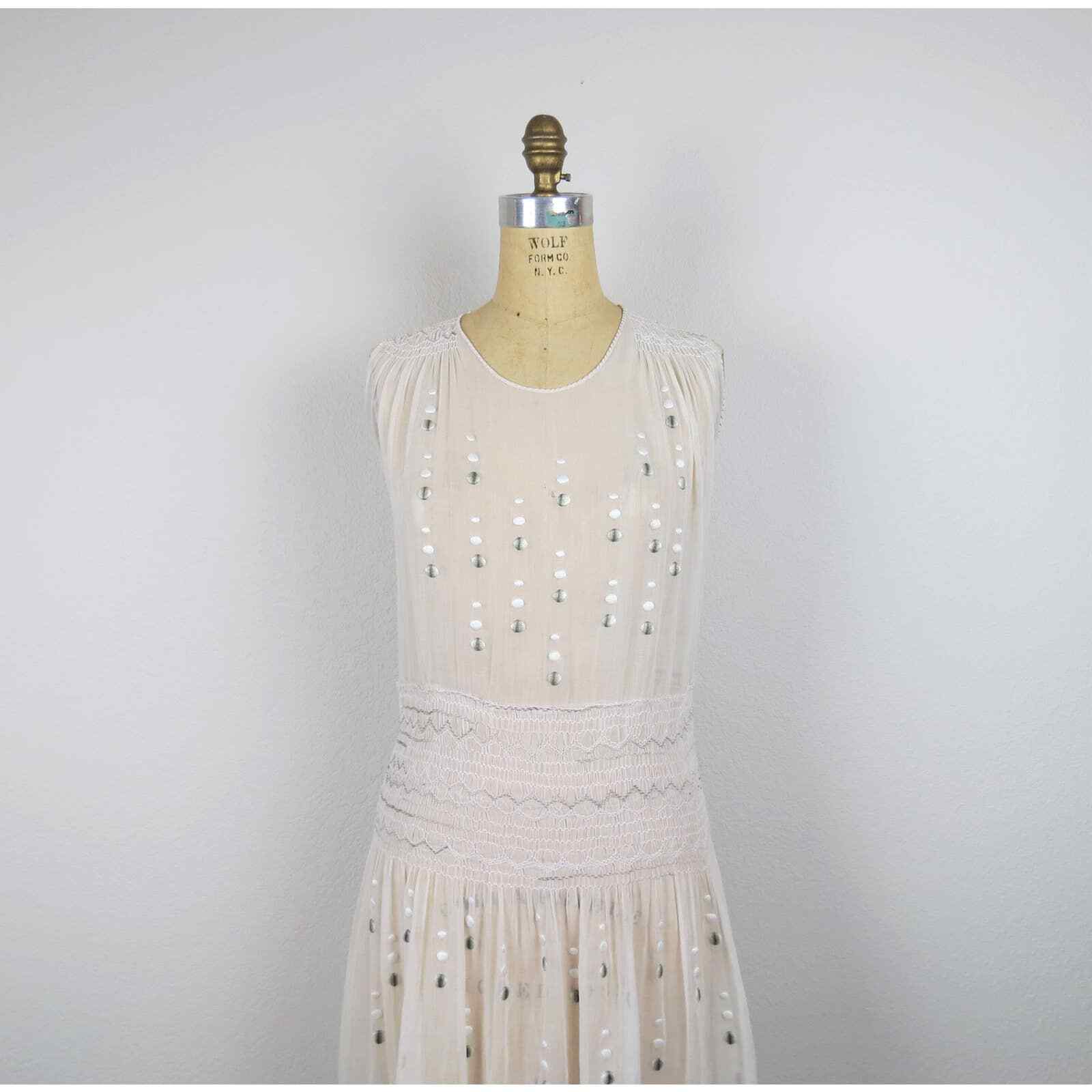 Vintage 1920s embroidered peasant dress, Hungaria… - image 3