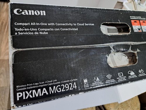 New Canon PIXMA MG2924 All-In-One Print-Copy-Scan + Cloud Link+ CD Printer - 第 4/7 張圖片