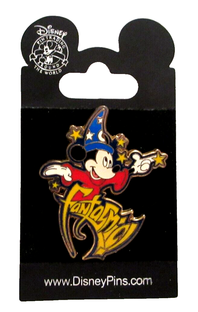 DISNEYLAND RESORT 2006 SORCERER MICKEY FANTASMIC PIN- WITH HIS HAT