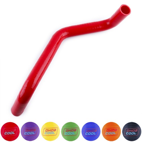 For 1972-1983 78 FIAT Bertone X 1/9 X1/9 Silicone Radiator Coolant Hose Kit Red - Foto 6 di 9