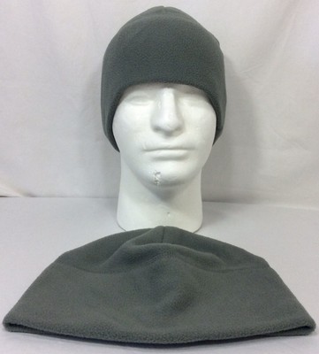 green fleece cap