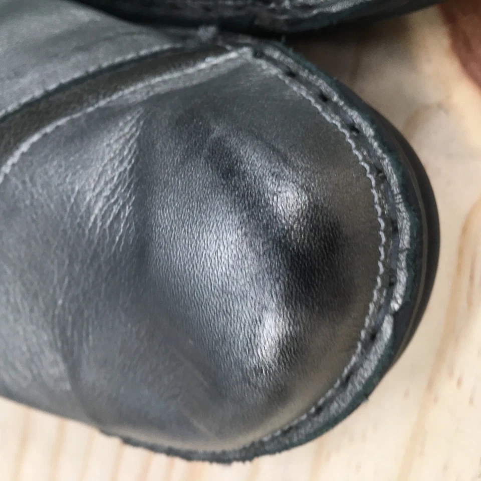 Zapatos Naot para mujer 40 Mary Jane gancho lazo cómodos tacones de cuña gris charol Foto 3 de 4