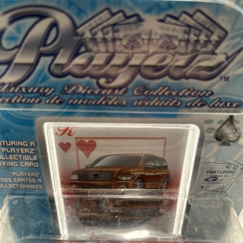 Maisto Playerz Infiniti QX56 SUV RED 1:64 Luxury Diecast Nissan Sealed F1 - Picture 3 of 4