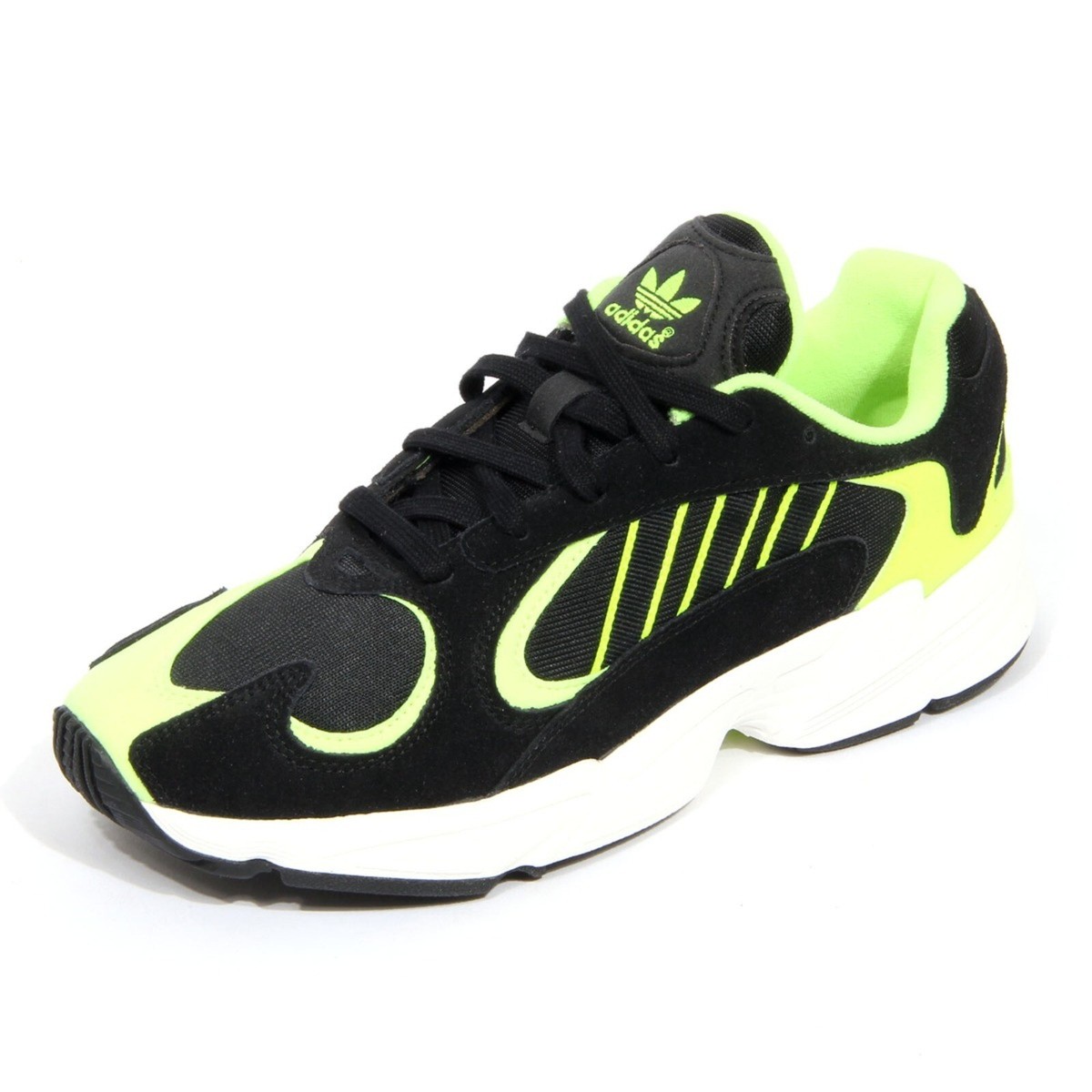 Adidas Originals Adidas Yung Og Black Suede H2584 Sneaker Uomo