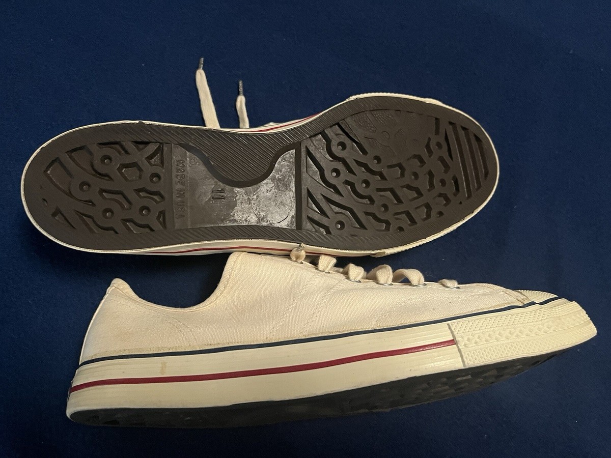 Vintage 60s Sears Jeepers Low Sneaker Shoes Size 11 Made In