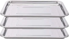 Tattoo Stainless Steel Tray,New Star Tattoo 3 Pack Stainless Steel Tattoo Trays