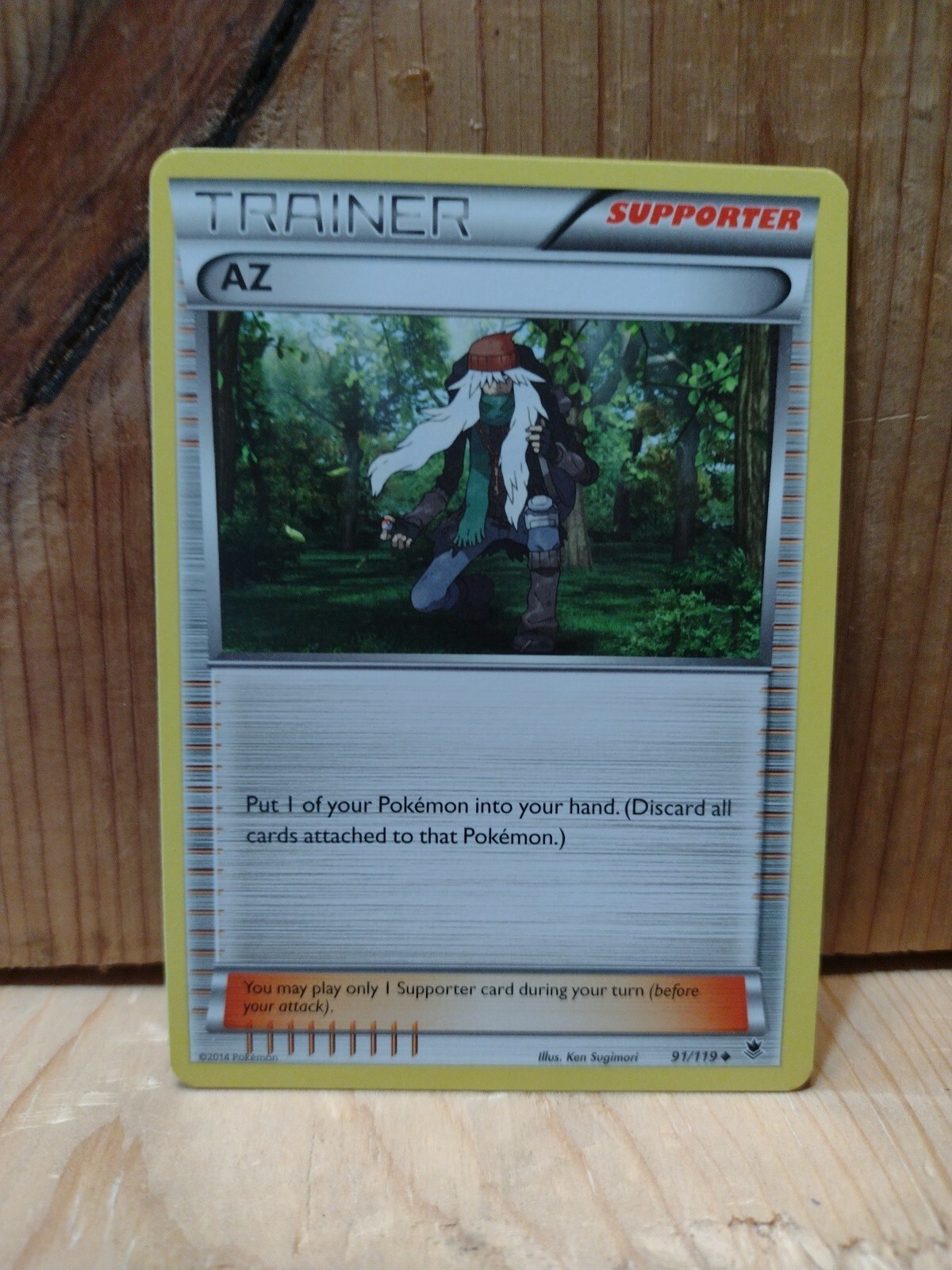 Pokemon Card 2014 TRAINER: AZ 91/119