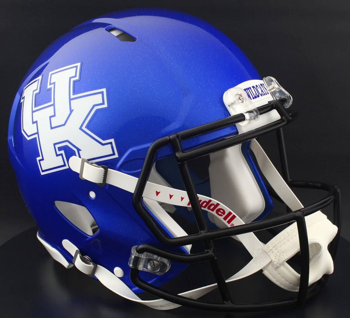 Kentucky Wildcats Football Helmet Sticker - Silver Chrome 3.6 X 3 Inches SEC Kentucky Wildcats Football Helmet Sticker - Silver Chrome 3.6 X 3 Inches SEC