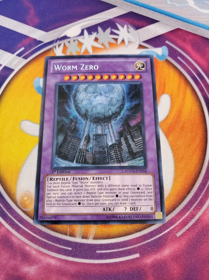 Yugioh - Worm Zero HA03-EN056 VLP 1st ed Secret Rare | eBay