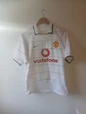 Manchester United 2003-2004 Ronaldo 7 Away Football Shirt Small* No Size Label