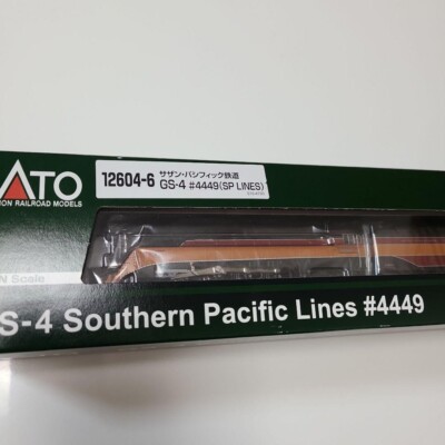 KATO N Scale Southern Pacific Daylight GS-4 #4449 12604-6 Steam