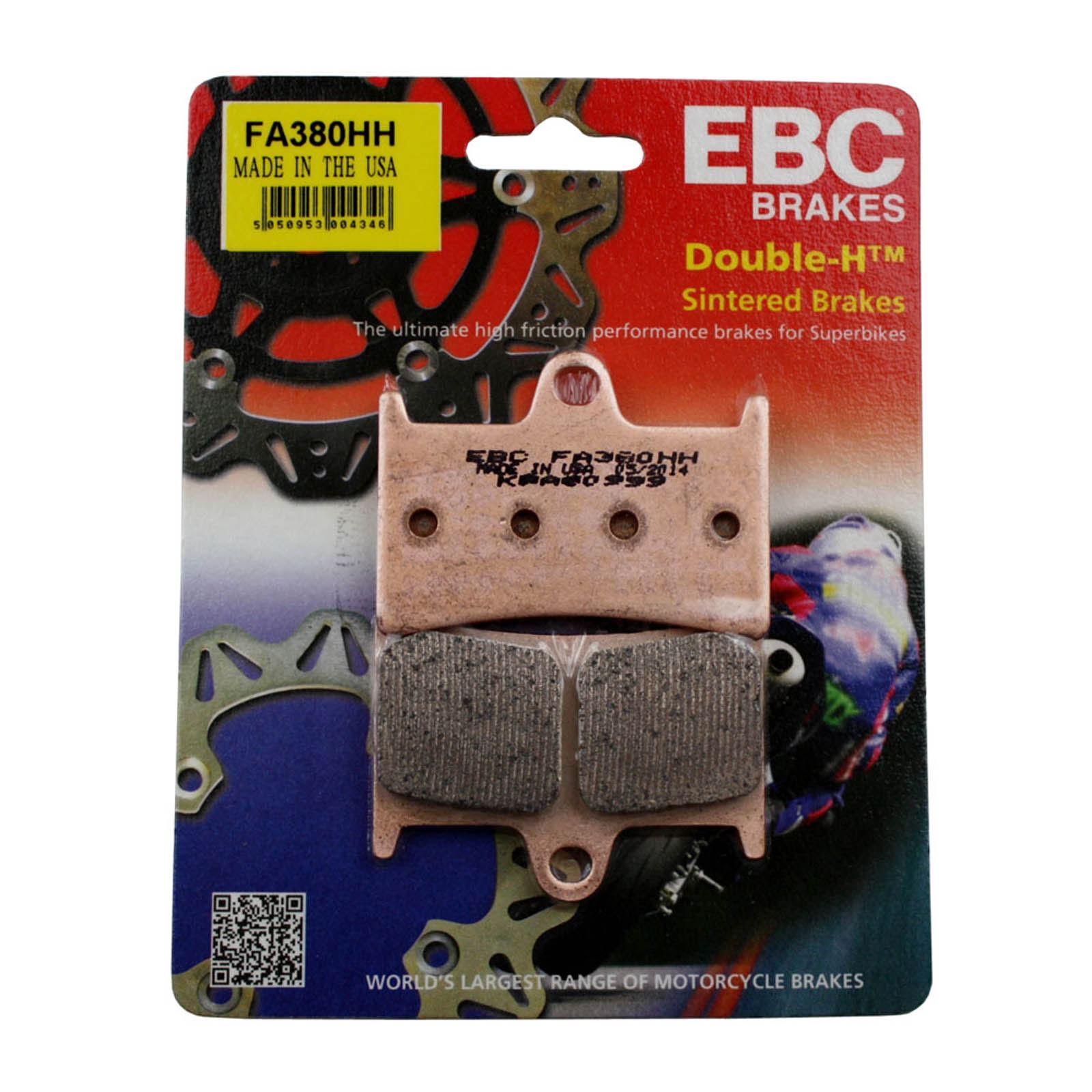 EBC FA380HH Sintered Brake Pads for Yamaha YZF-R1 15-19