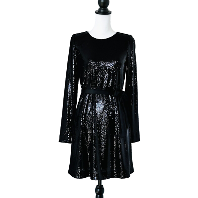 nightclub black dress Cupid Black Sequin High-Neck Mini Dress With Feather Cuffs  Club L London