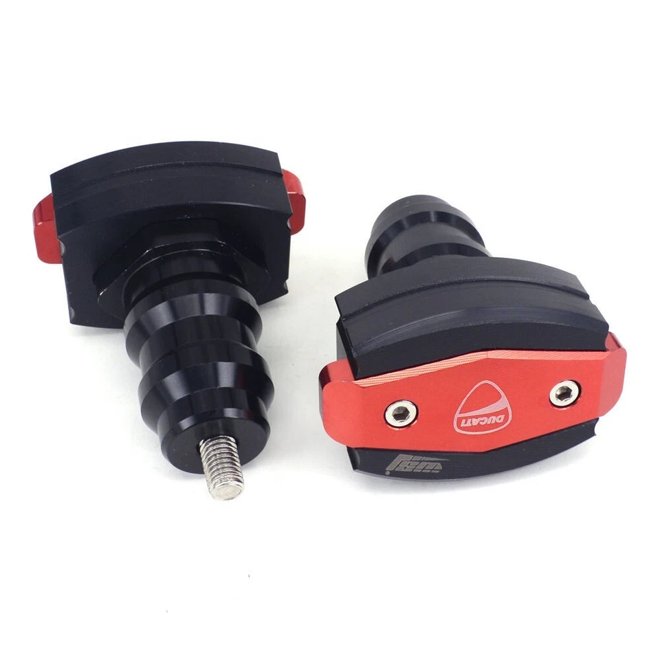 Protector de caída de choque deslizante de marco CNC apto para Ducati Monster 696/796/1100 Foto 2 de 4