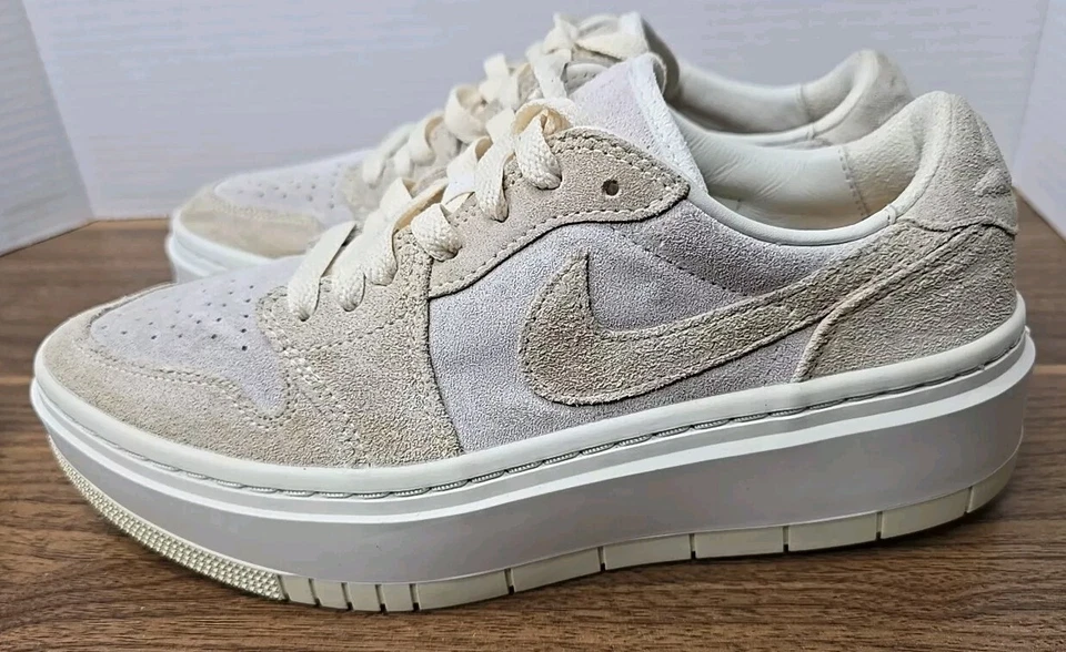 Talla 8.5- Air Jordan 1 Elevate Low Coconut Milk W Foto 4 de 4