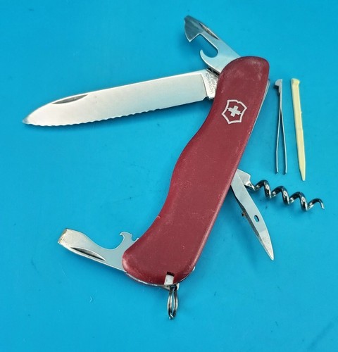 Vintage Victorinox Picnicker Serrated 111MM Swiss Army Knife Multi Tool! - 第 1/8 張圖片