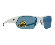 DUCK COMMANDER Men's D855 WHT Polarized Sunglasses, Matte White/Black Accents