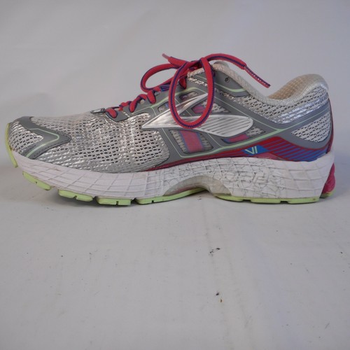 Brooks Ravenna 6 Womens Running Shoes Silver Pink Athletic Sneakers Size 9.5 - Picture 4 of 9