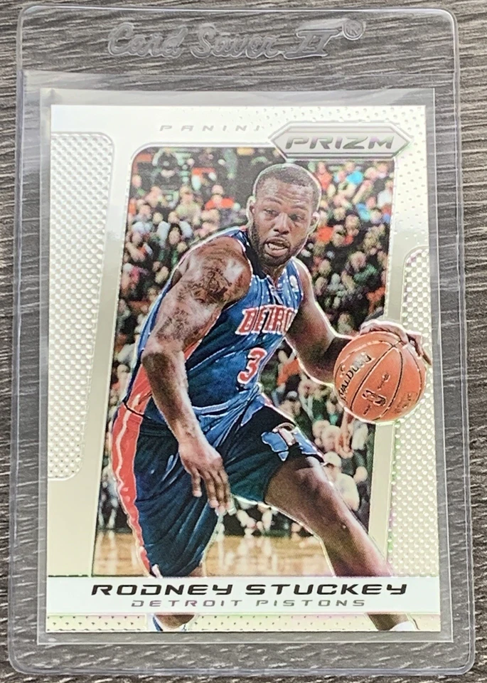 2013-14 Panini Prizm #114 RODNEY STUCKEY 🏀 Detroit Pistons 🏀FREE SHIPPING🏀 - Image 3 of 4