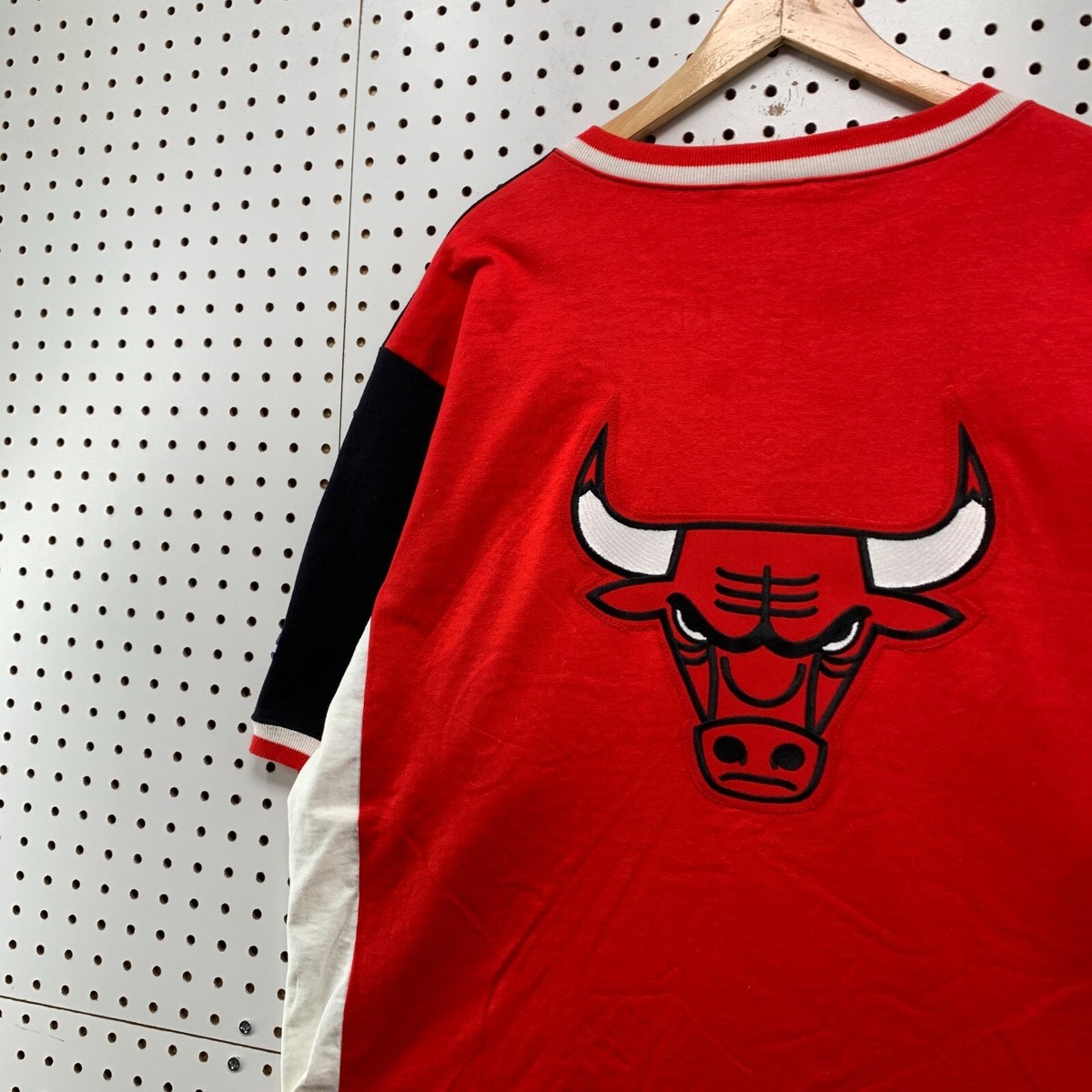 CHICAGO BULLS スタジャン XL Chicago Bulls Men's G-III Embroidered Logo Front Snap Jacket