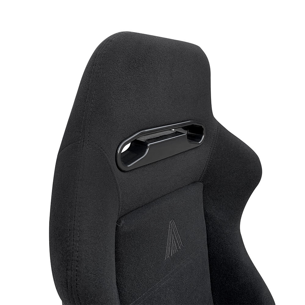 1 PAIR TANAKA BLACK MICRO CLOTH RACING SEATS RECLINABLE +