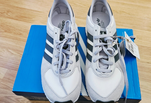 BNIB Adidas Originals Atlanta Trainers Size UK 4 EUR 36 2/3 Grey - Picture 2 of 5
