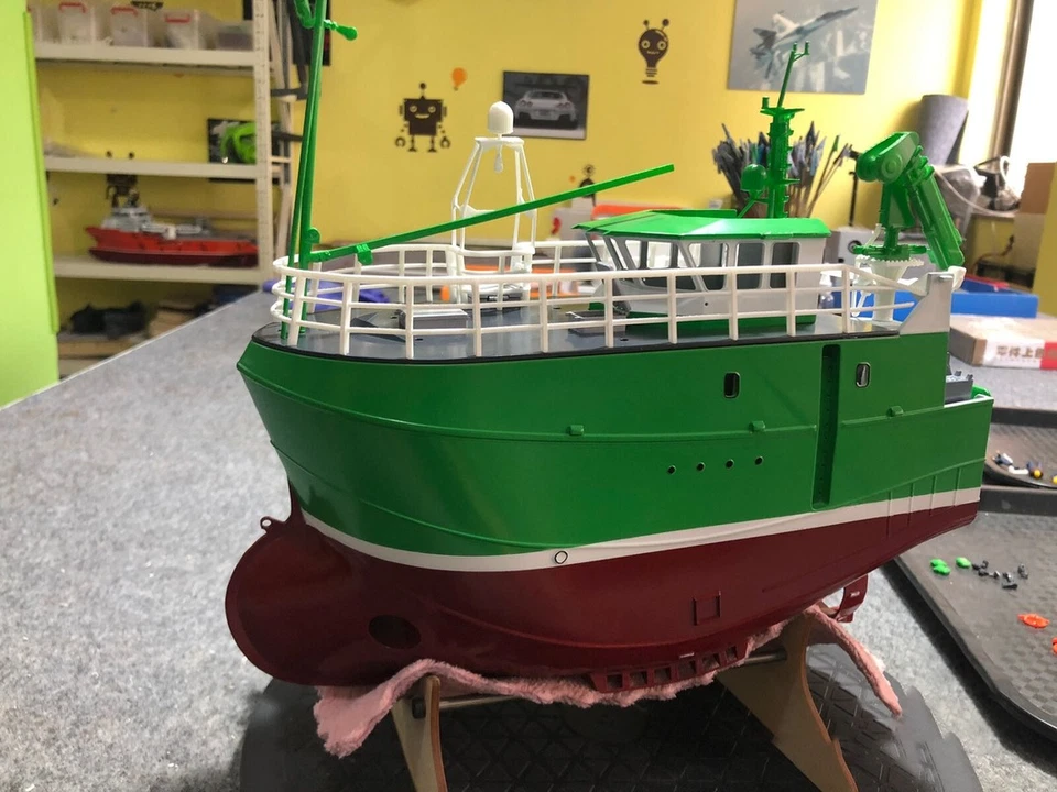 para AQURUS 1:48 291 mm Remolcador RC Modelo Barco Kit Envío Rápido 2025 NUEVO Foto 2 de 4