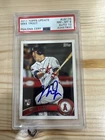 Mike Trout Autographed 2011 Topps Update #US175 PSA 8 w/ PSA 10 Auto Rookie card