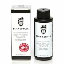 Slick Gorilla Hair Styling Texturizing Powder | Volumizing Matte Effect | 20g